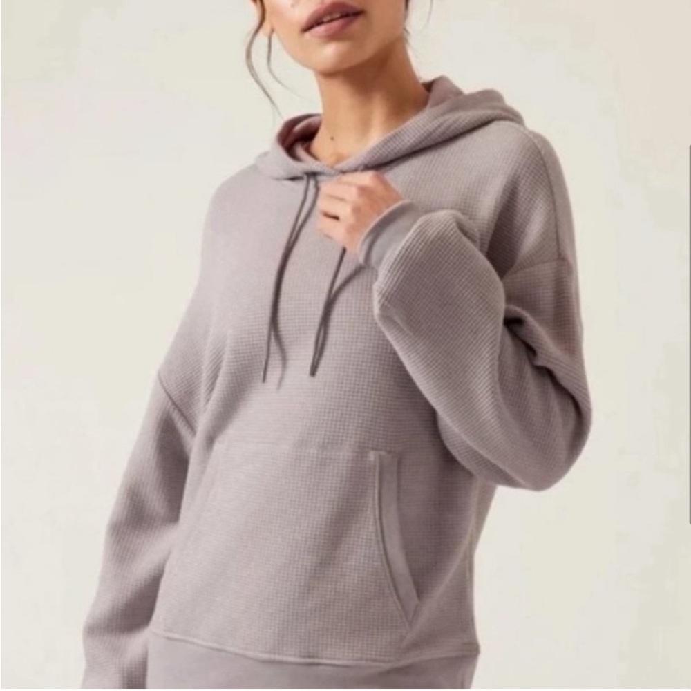 Athleta Waffle Hoodie